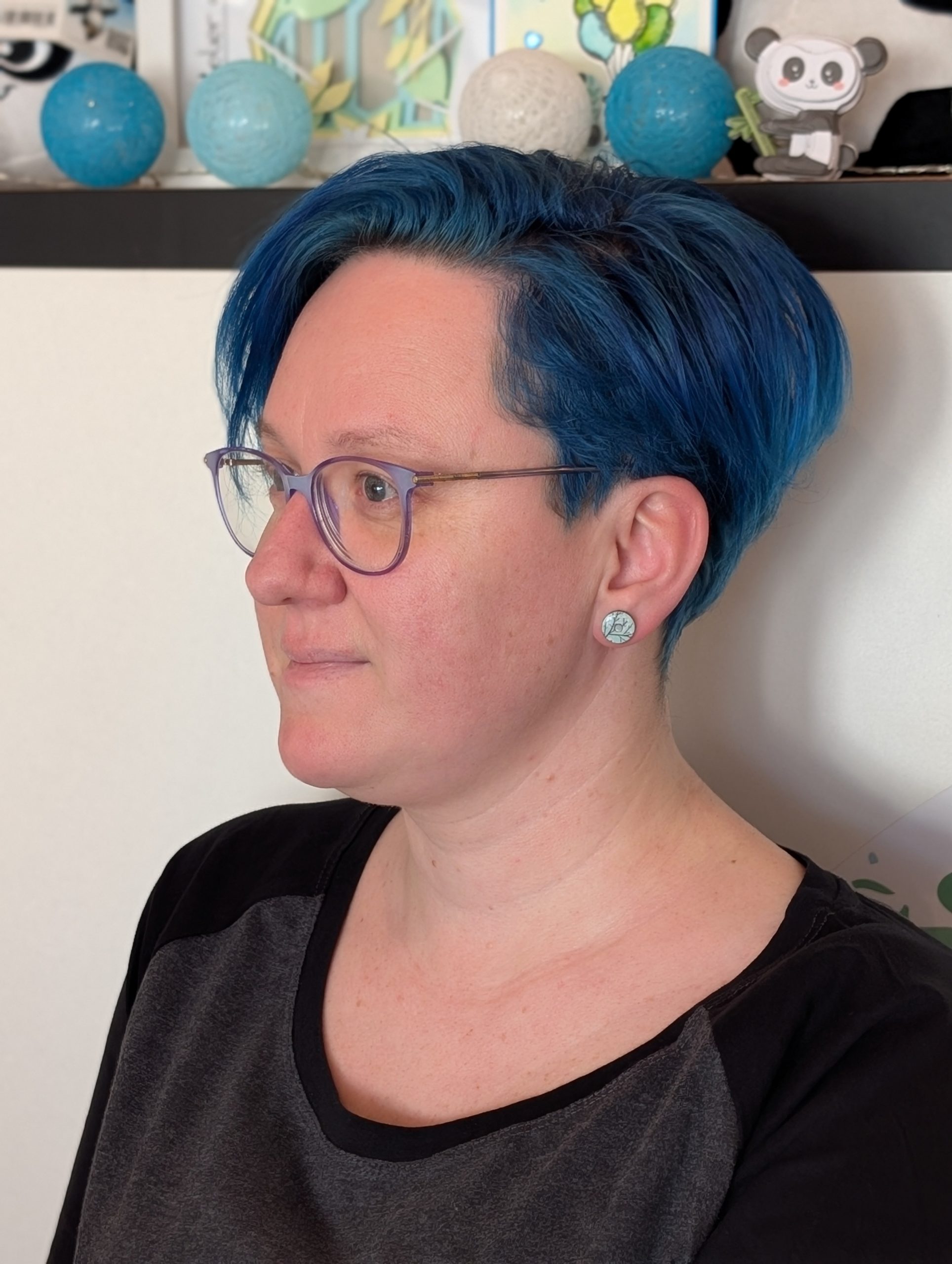 Boucles d'oreilles Néa - Arbre en fleurs – Image 2