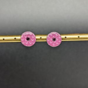 Boucles d'oreilles Néa - Envolée prune