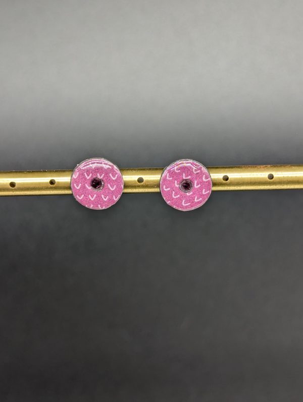 Boucles d'oreilles Néa - Envolée prune