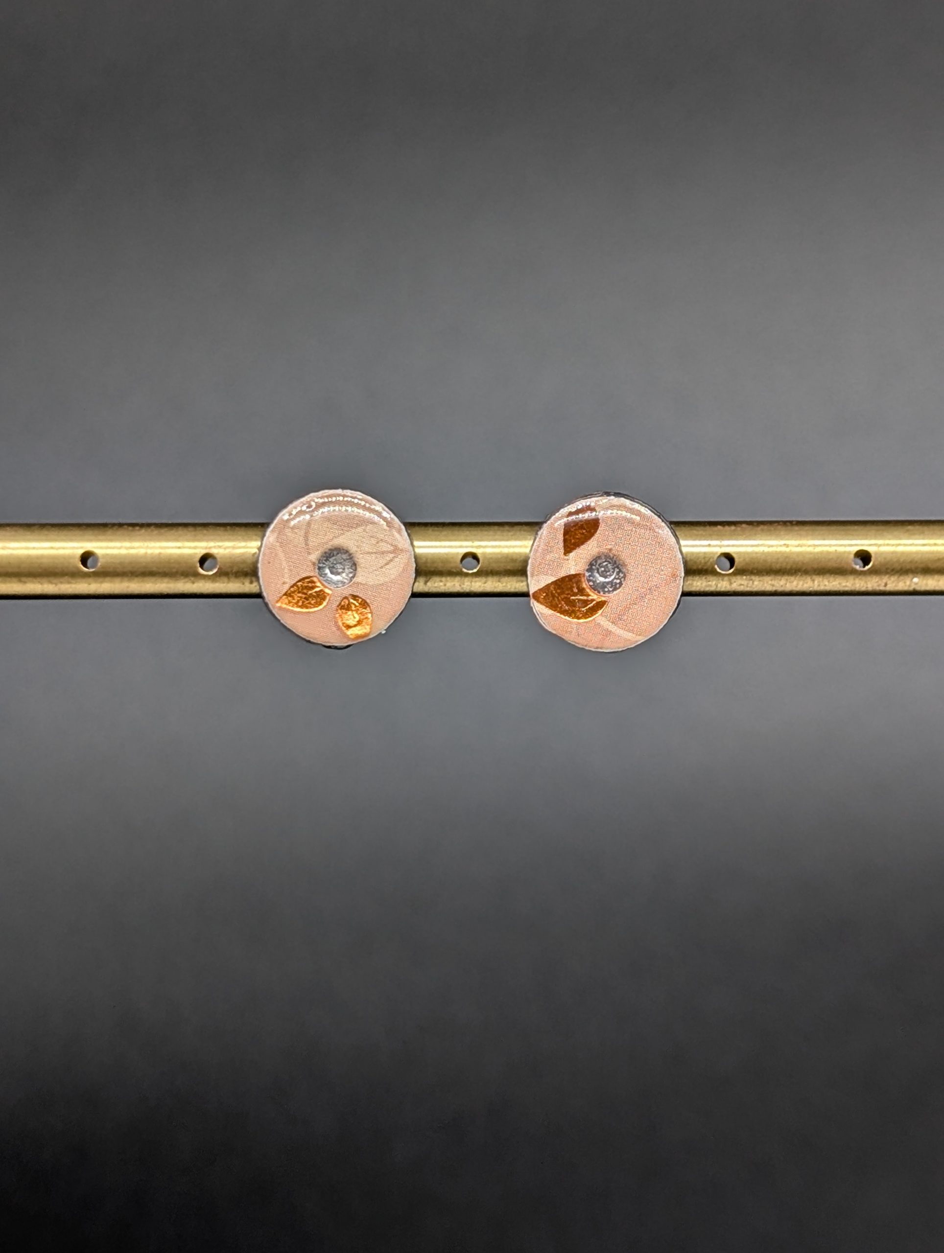 Boucles d'oreilles Néa - Feuille d'automne