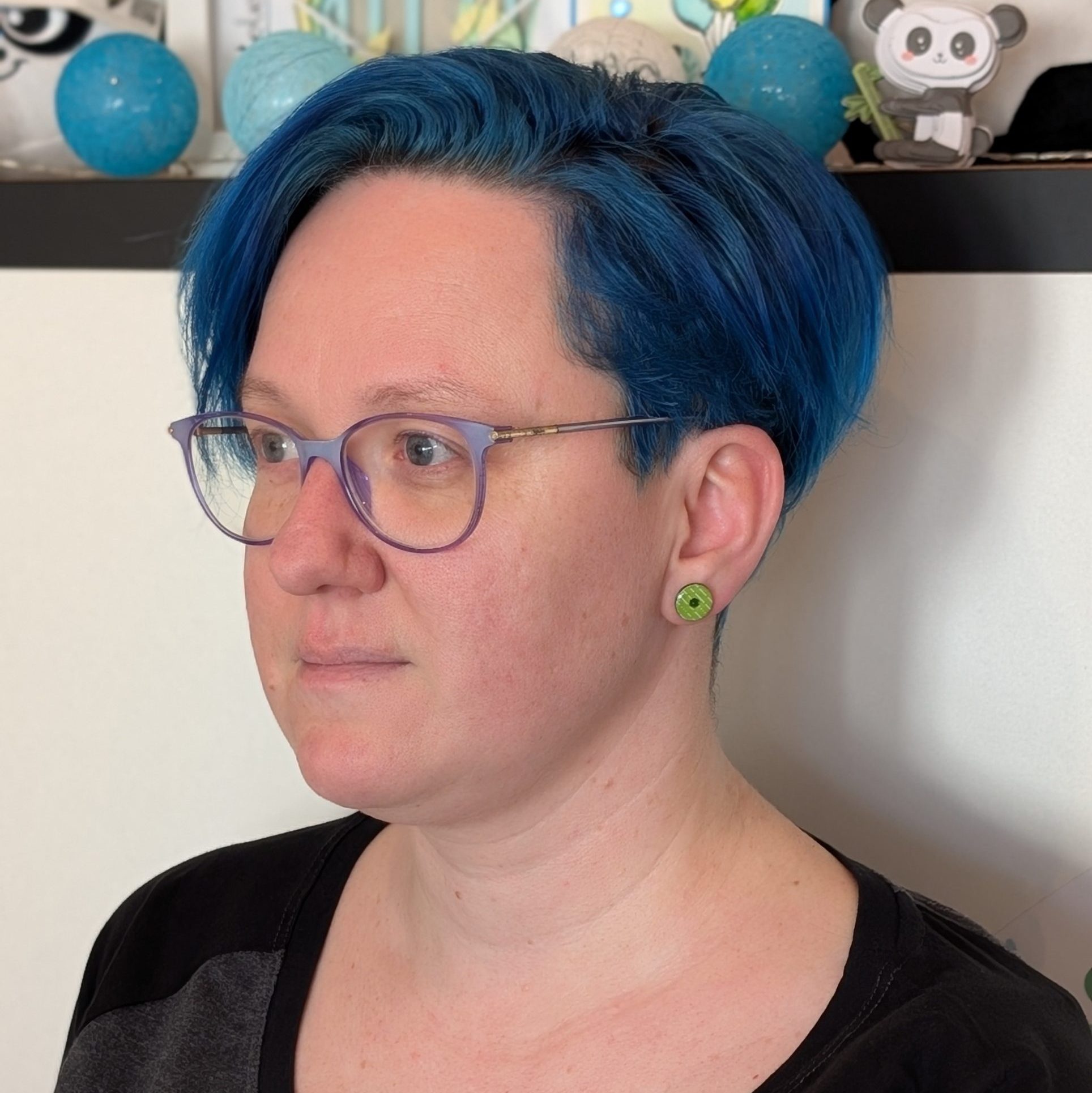 Boucles d'oreilles en papier Néa