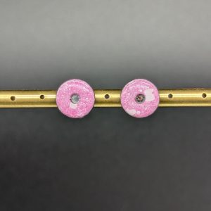 Boucles d'oreilles Néa - Rose enneigé