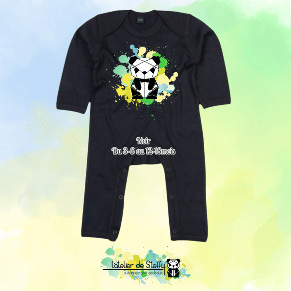 Barboteuse Pitchoune - Panda de l'atelier – Image 5