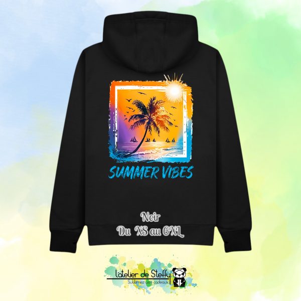 Veste sweat capuche Cath - Summer vibes – Image 17