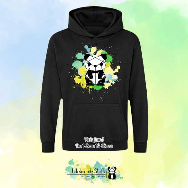 Sweat capuche Noah - Panda de l'atelier – Image 27