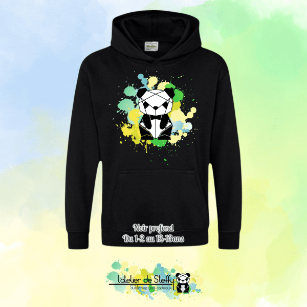 Sweat capuche Noah - Panda de l'atelier – Image 28