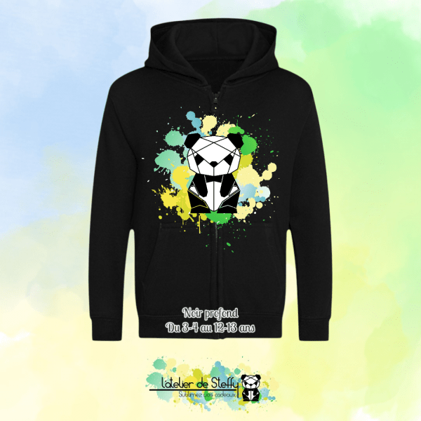 Veste sweat capuche Lou - Panda de l'atelier – Image 12