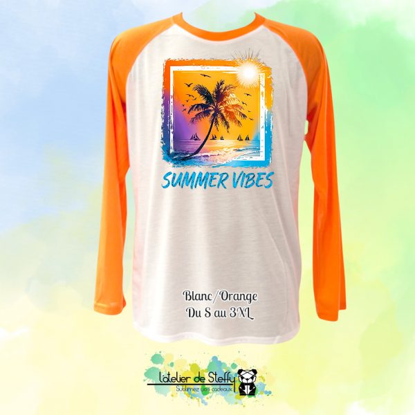 Tee shirt manches longues Adam - Summer vibes – Image 7