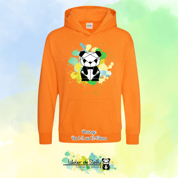 Sweat capuche Noah - Panda de l'atelier – Image 30