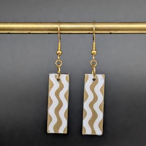 Boucles d'oreilles Paola - Ecume de sable