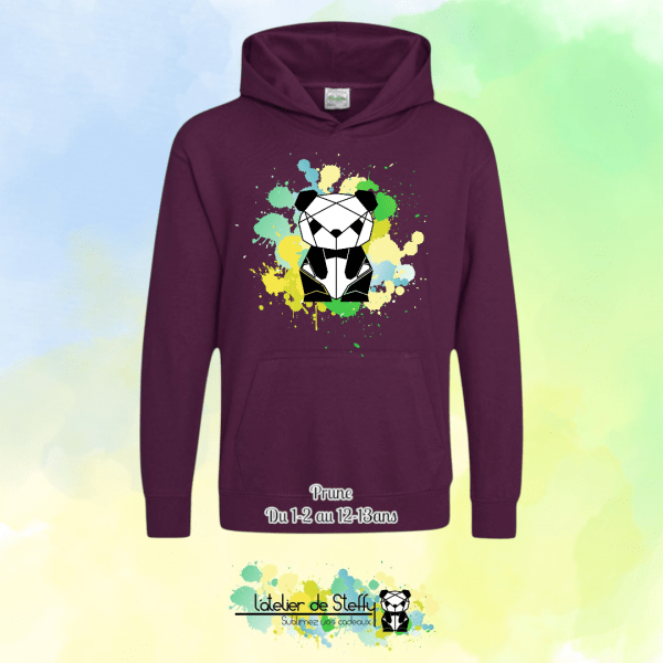 Sweat capuche Noah - Panda de l'atelier – Image 31