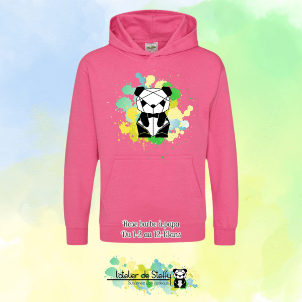 Sweat capuche Noah - Panda de l'atelier – Image 32