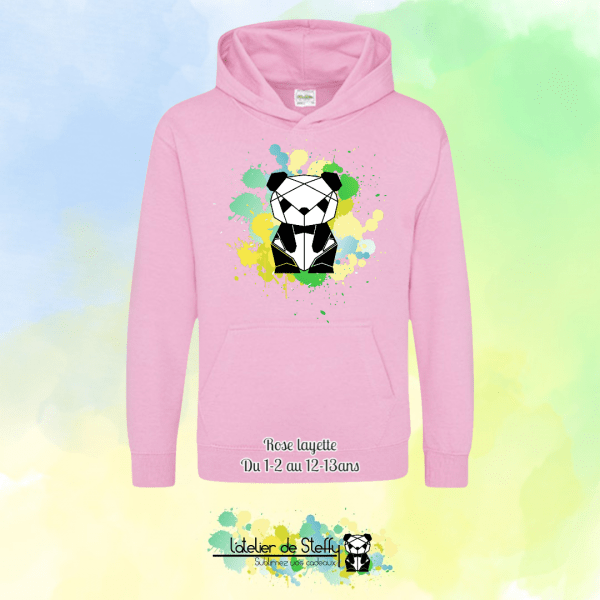 Sweat capuche Noah - Panda de l'atelier – Image 33
