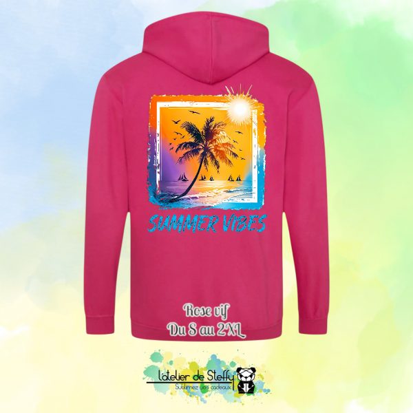 Veste sweat capuche Tof - Summer vibes – Image 20