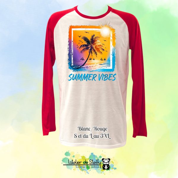 Tee shirt manches longues Adam - Summer vibes – Image 8