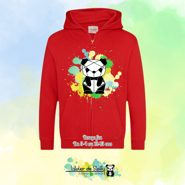 Veste sweat capuche Lou - Panda de l'atelier – Image 15