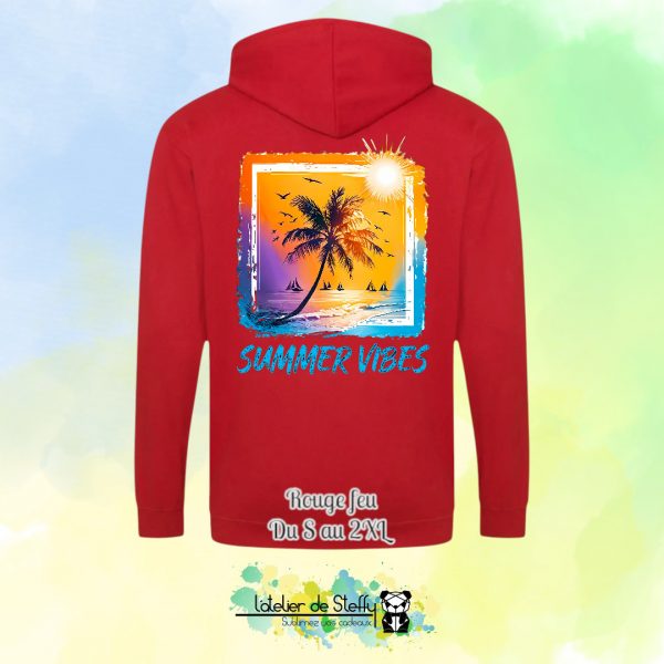 Veste sweat capuche Tof - Summer vibes – Image 21