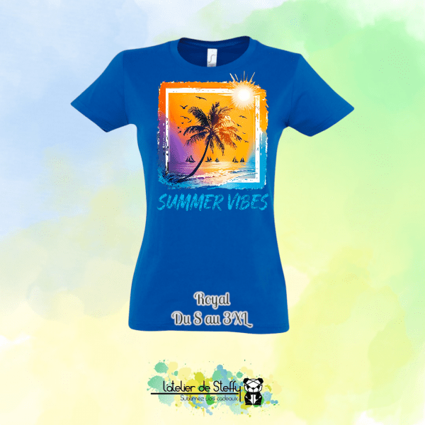Tee shirt Steffy - Summer vibes – Image 26