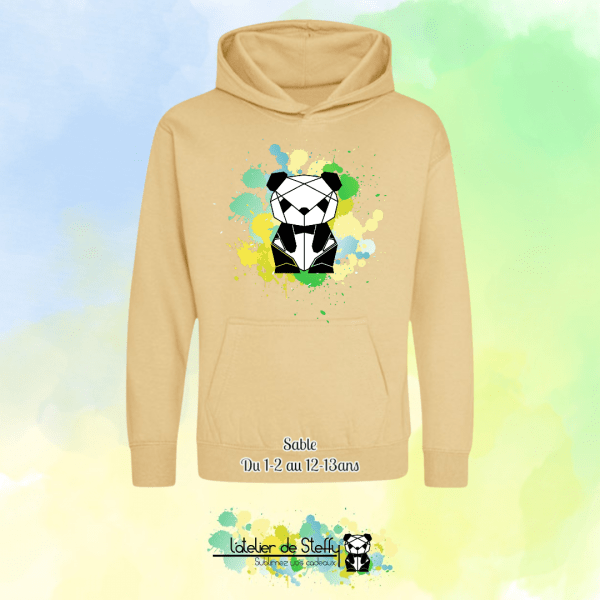Sweat capuche Noah - Panda de l'atelier – Image 37