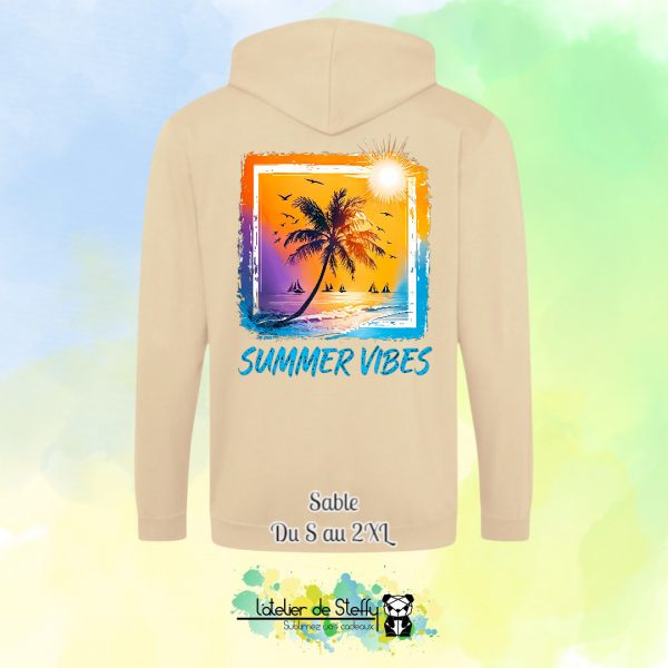 Veste sweat capuche Tof - Summer vibes – Image 22