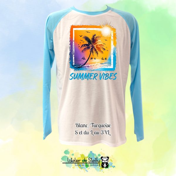 Tee shirt manches longues Adam - Summer vibes – Image 9
