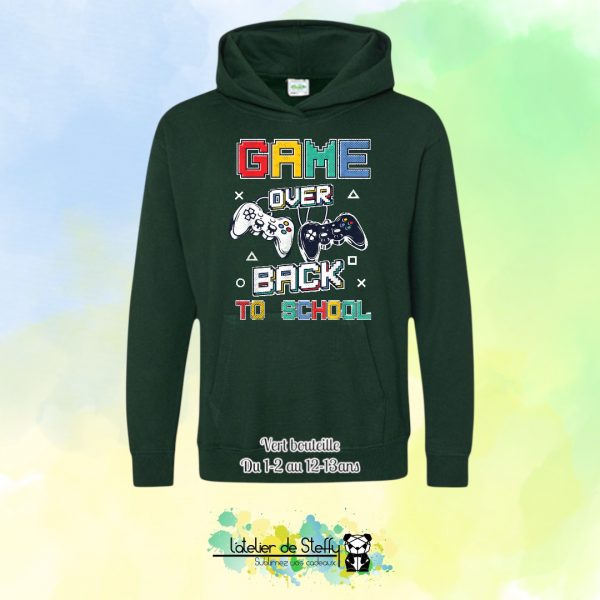 Sweat capuche Noah - Game over...Back to school – Image 39