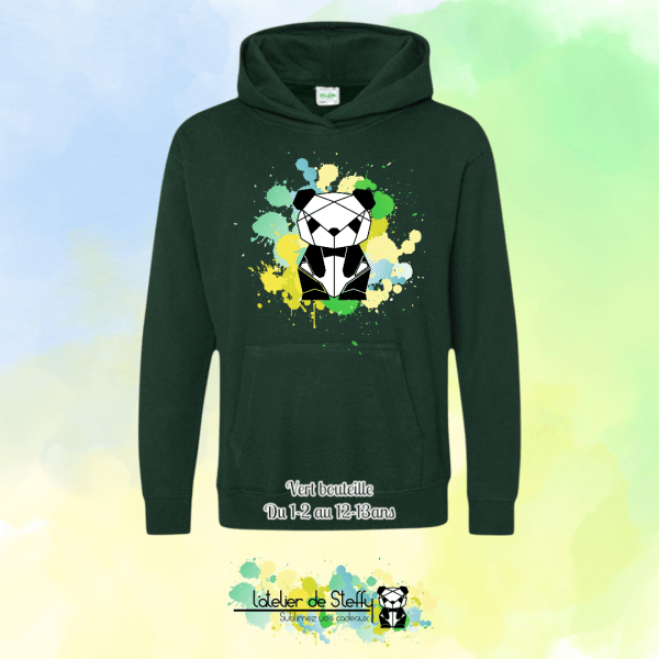 Sweat capuche Noah - Panda de l'atelier – Image 39