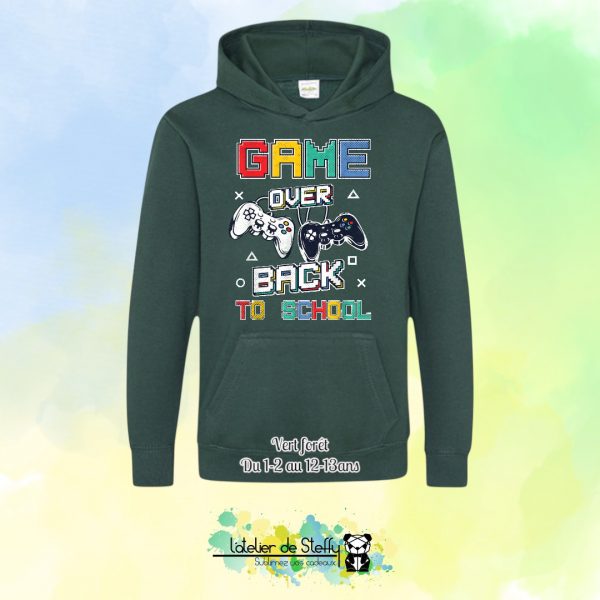 Sweat capuche Noah - Game over...Back to school – Image 40