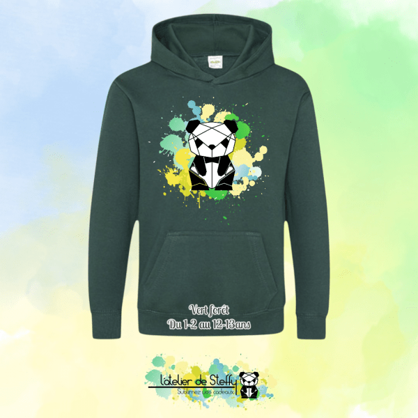 Sweat capuche Noah - Panda de l'atelier – Image 40