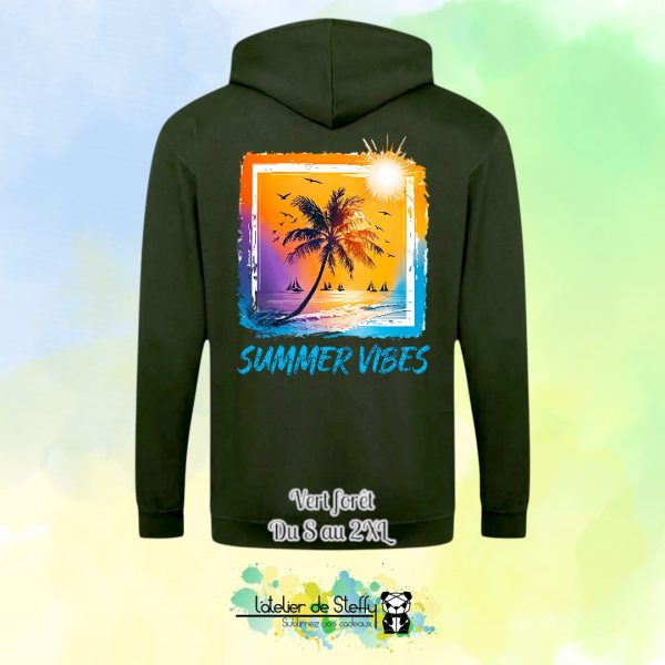 Veste sweat capuche Tof - Summer vibes – Image 24
