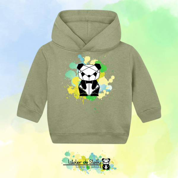 Sweat capuche Boudchou - Panda de l'atelier – Image 7