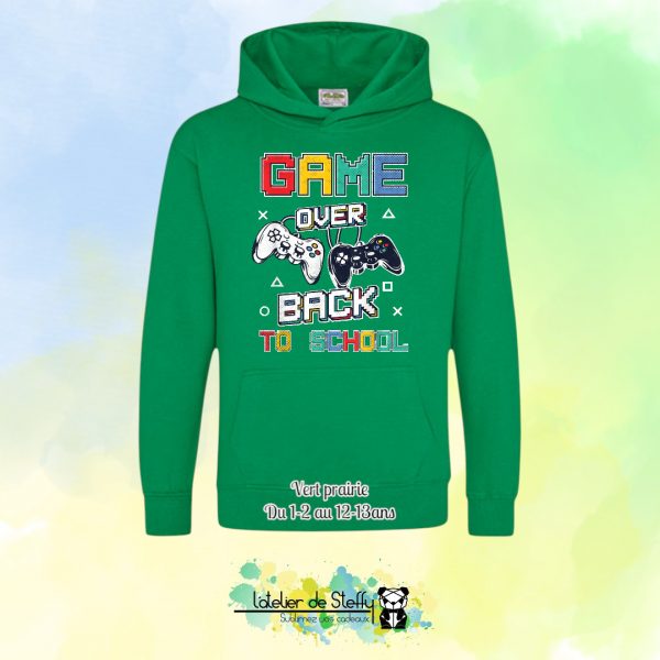Sweat capuche Noah - Game over...Back to school – Image 41
