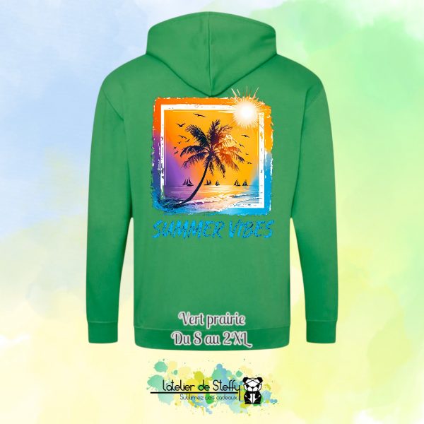 Veste sweat capuche Tof - Summer vibes – Image 25