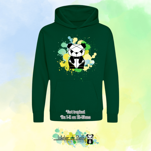 Sweat capuche Noah - Panda de l'atelier – Image 42