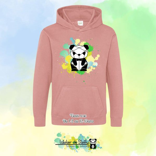 Sweat capuche Noah - Panda de l'atelier – Image 43