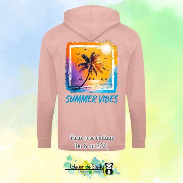 Veste sweat capuche Tof - Summer vibes – Image 26