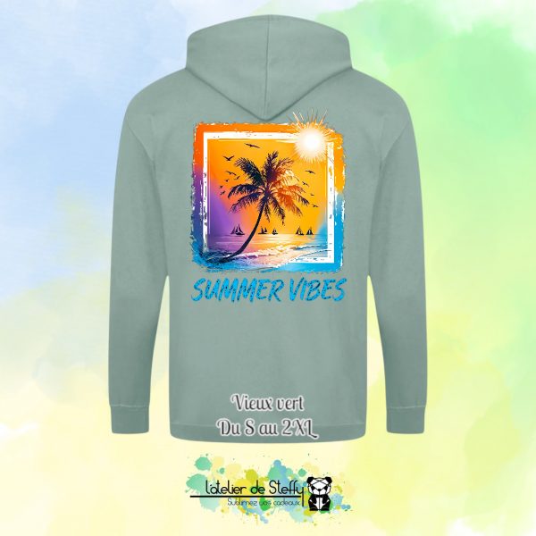 Veste sweat capuche Tof - Summer vibes – Image 27