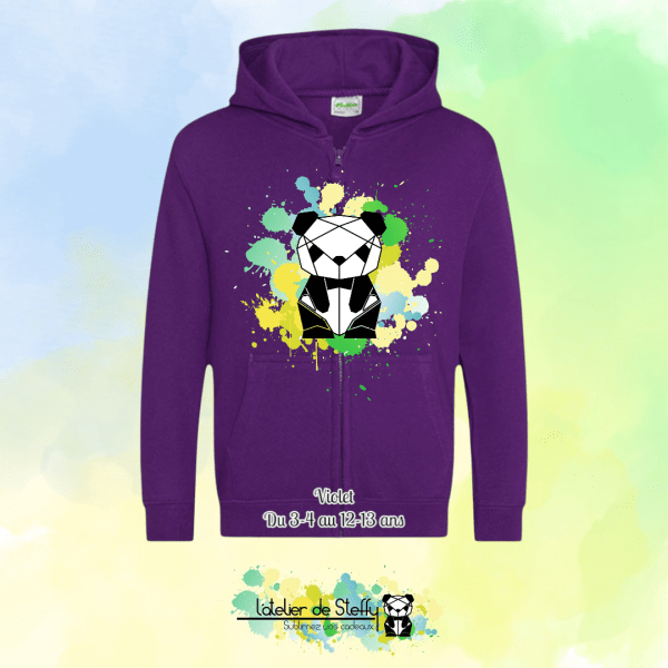 Veste sweat capuche Lou - Panda de l'atelier – Image 18