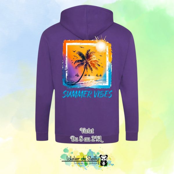 Veste sweat capuche Tof - Summer vibes – Image 28