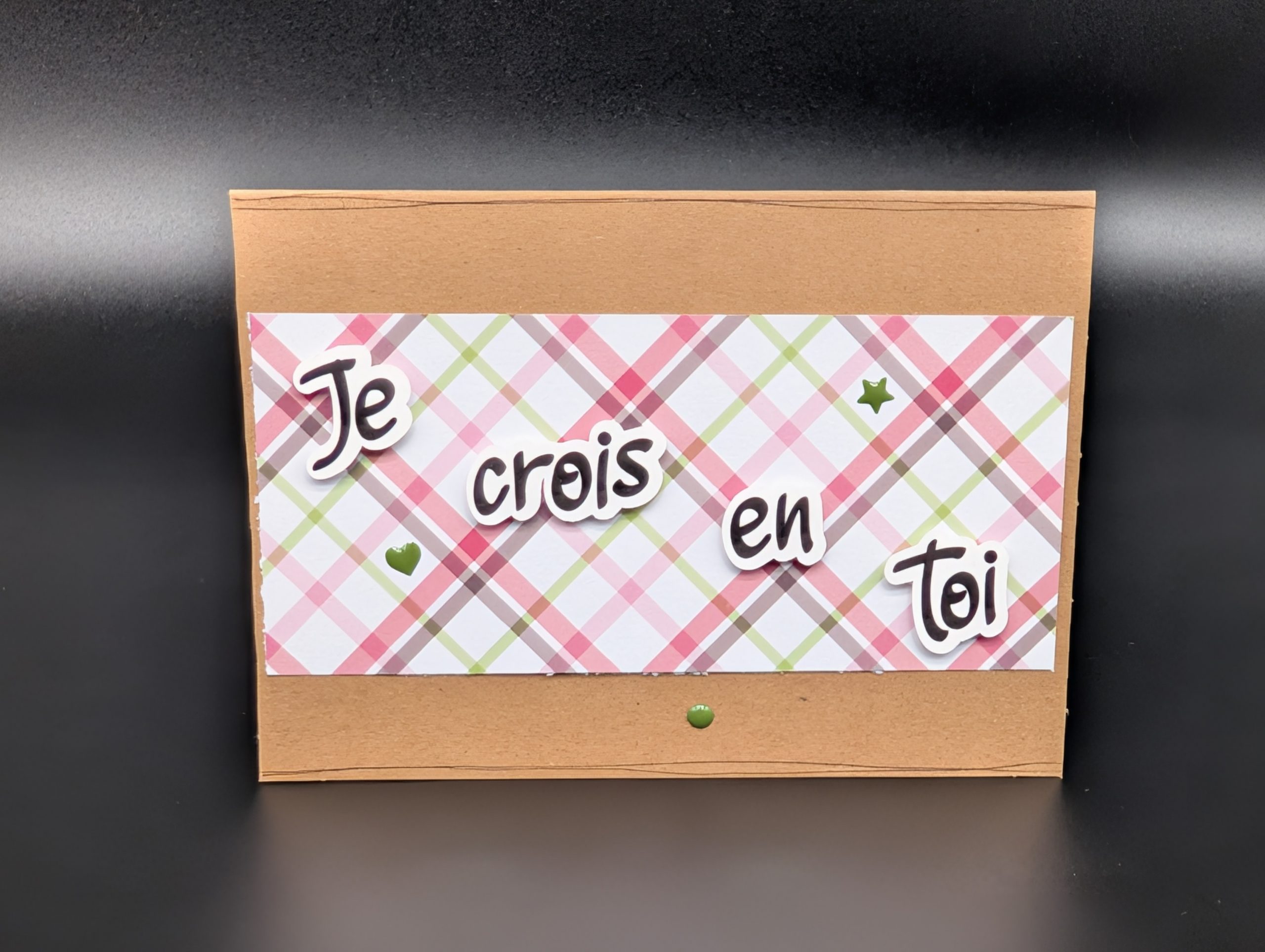 Carte 901 - Je crois en toi