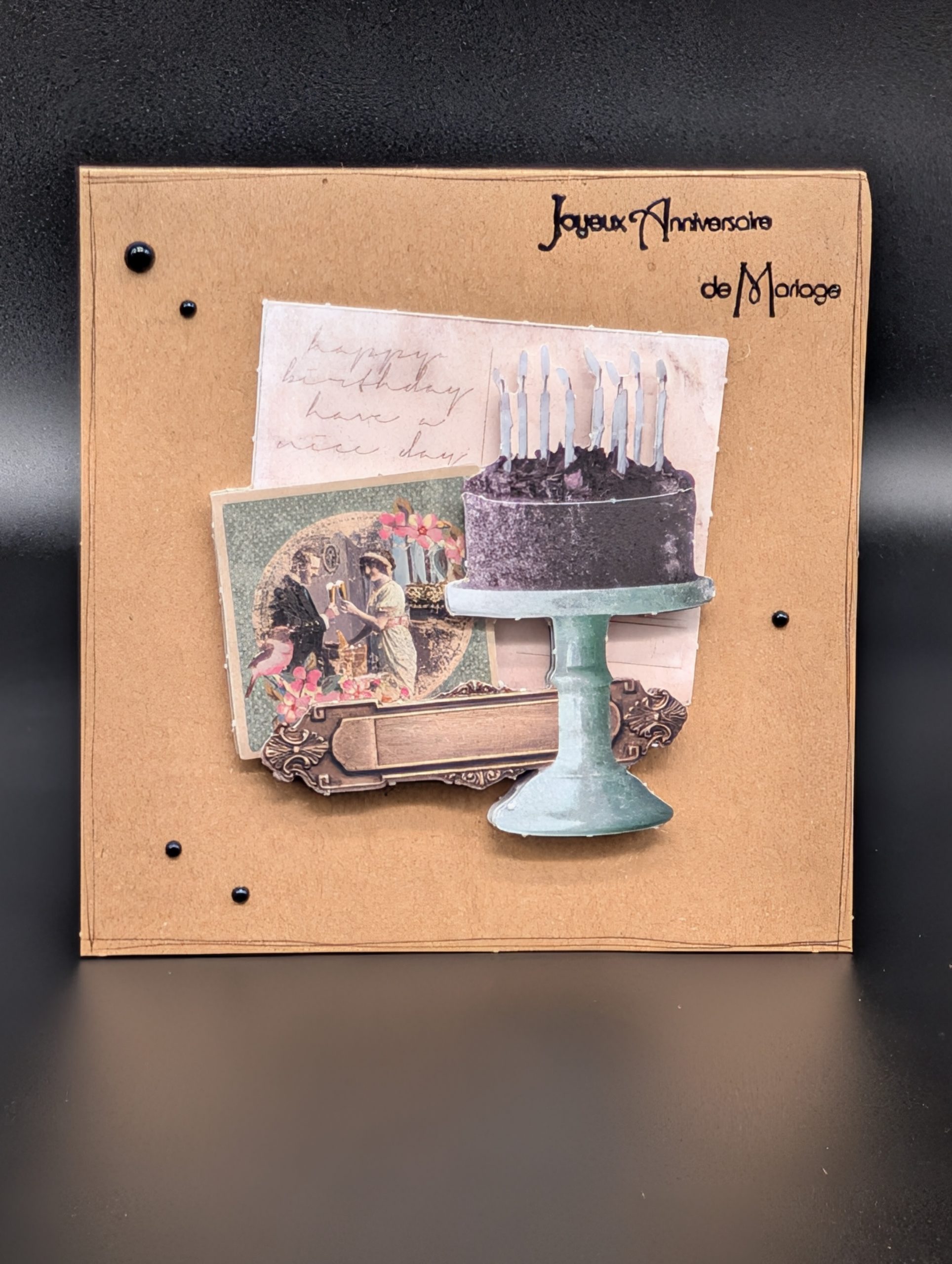 Carte 947 - Joyeux anniversaire de mariage