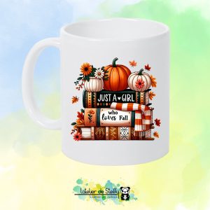Mug blanc - Amour d'automne