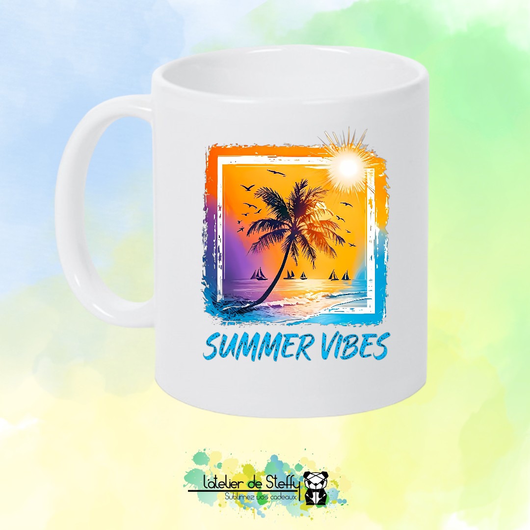 Mug blanc - Summer vibes