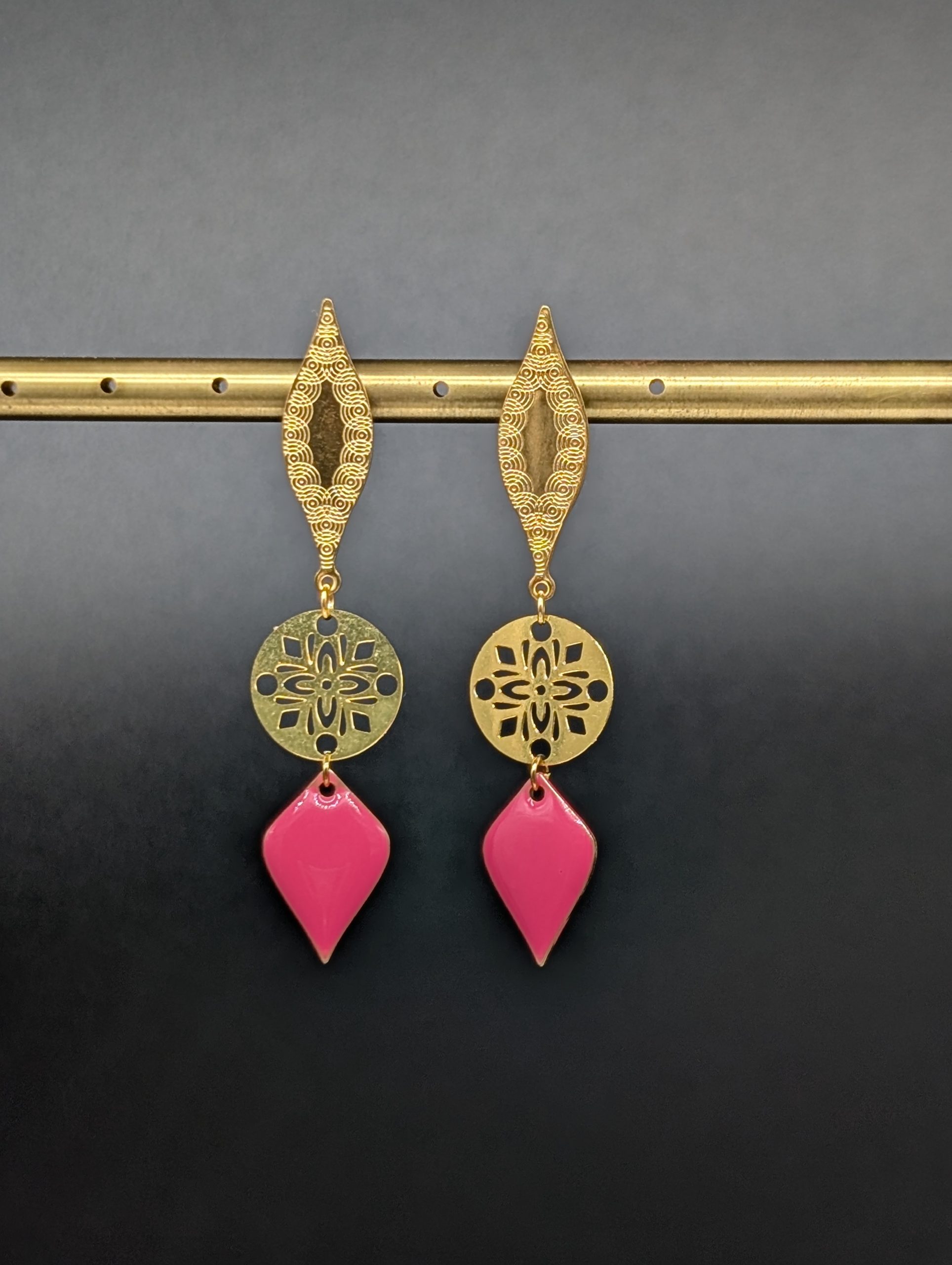 Boucles d'oreilles Amour