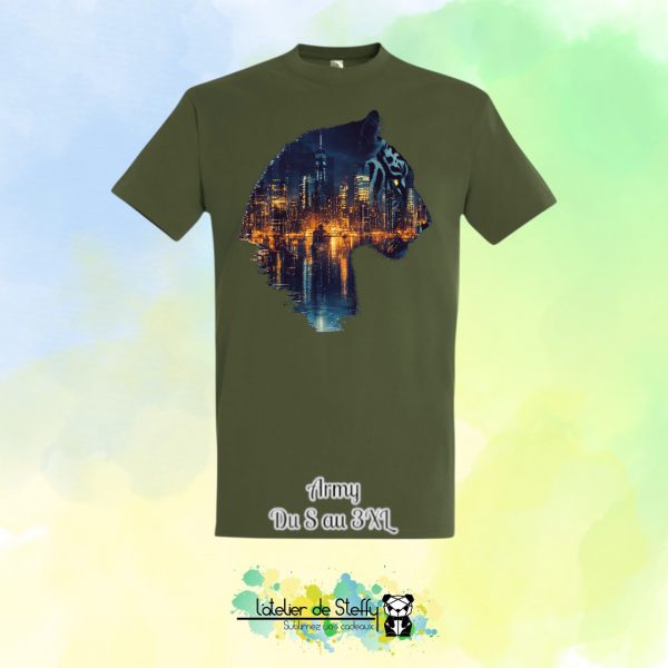 Tee shirt Zhom - Tigre nocturne – Image 2