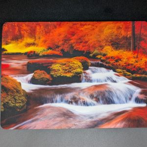Tapis de souris rectangle - Automne rivière