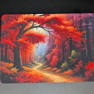 Tapis de souris rectangle - Automne sous bois