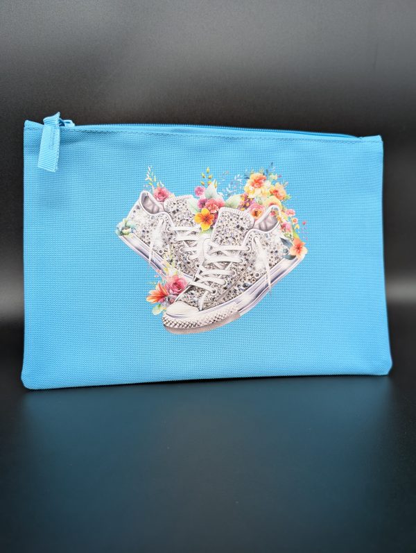 Pochette/trousse - Baskets paillettes