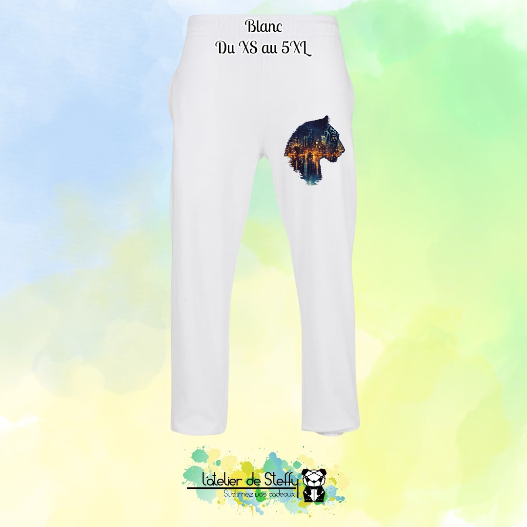 Pantalon jogging Isa - Tigre nocturne