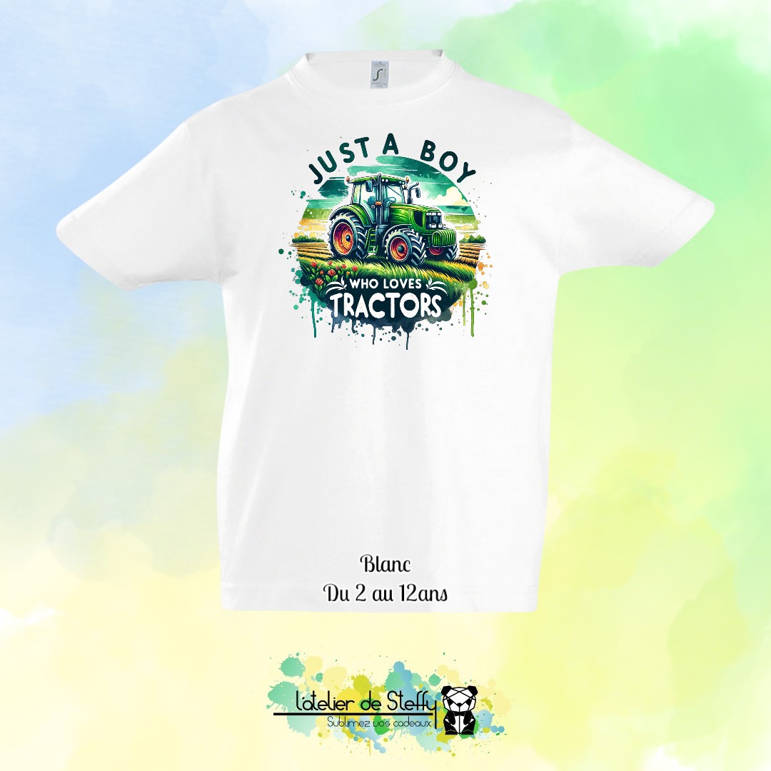 Tee shirt Max - Fan de tracteurs